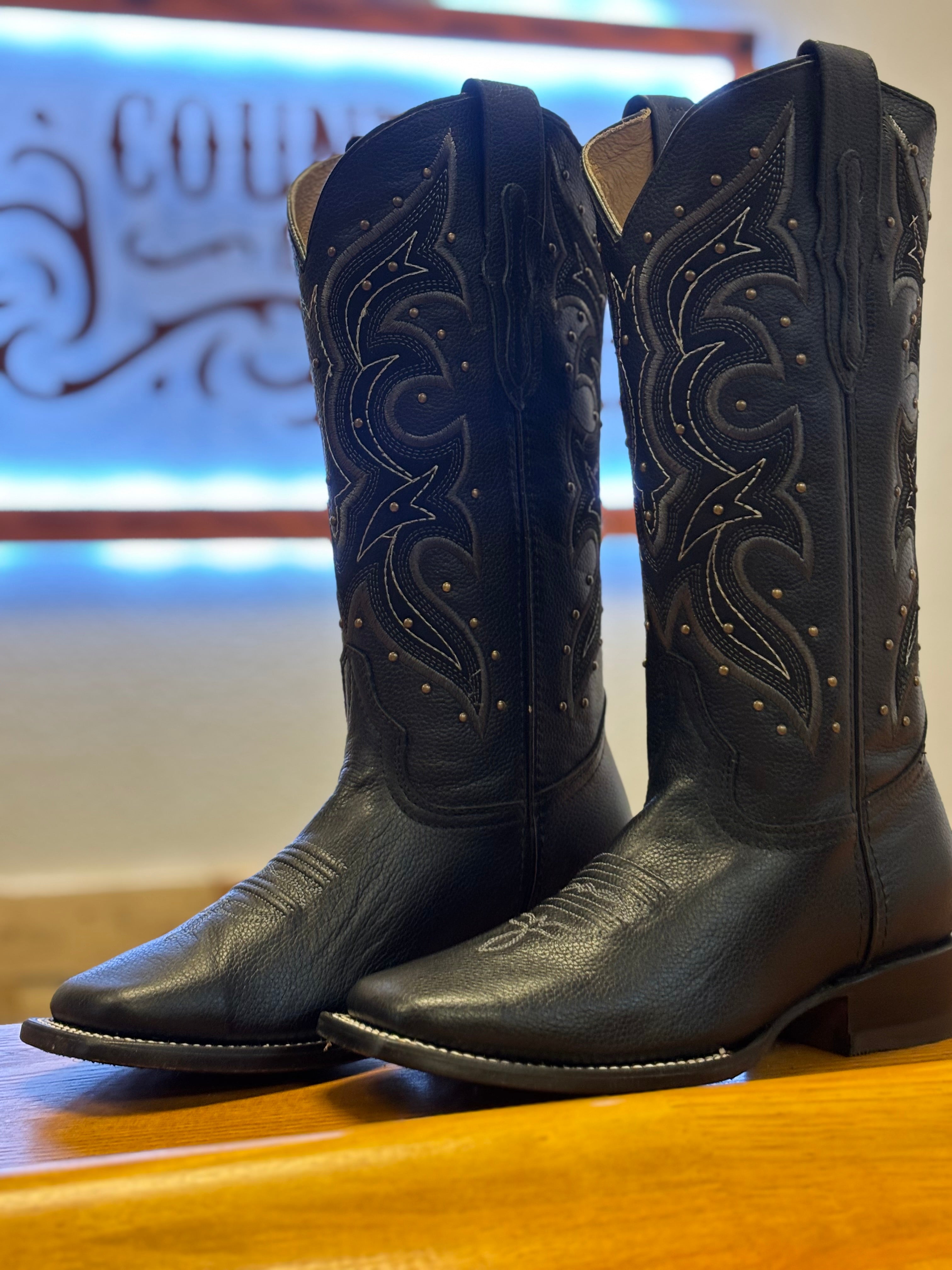 Ruth Square Toe Boots