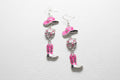Disco cowgirl earrings ￼