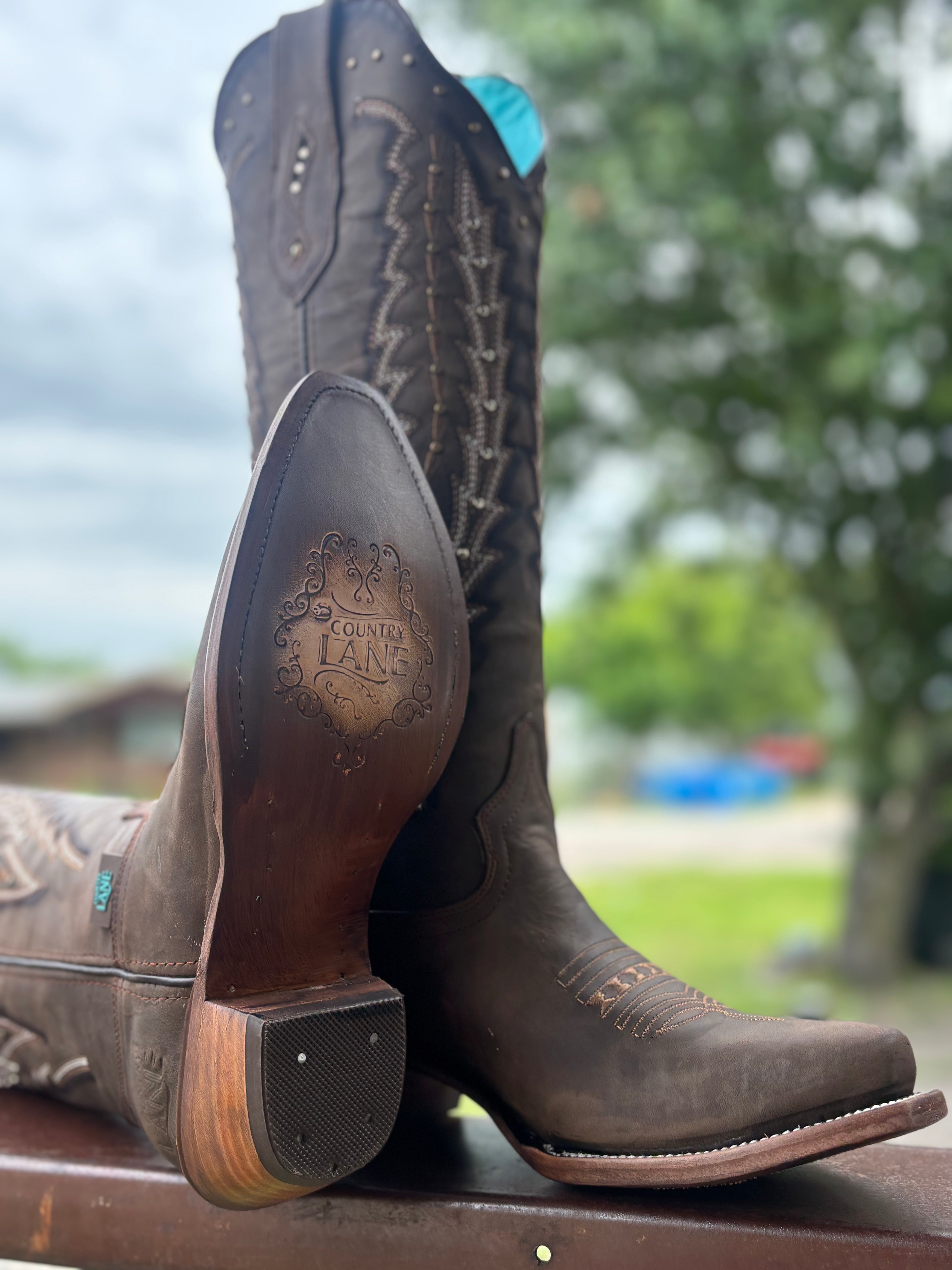 “FABI” Tabaco Tall  Boots