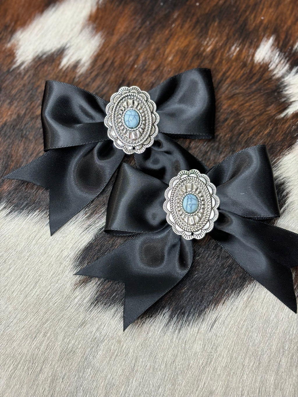 Small kid’s Pigtails Western Bows