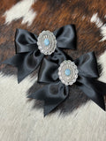 Small kid’s Pigtails Western Bows
