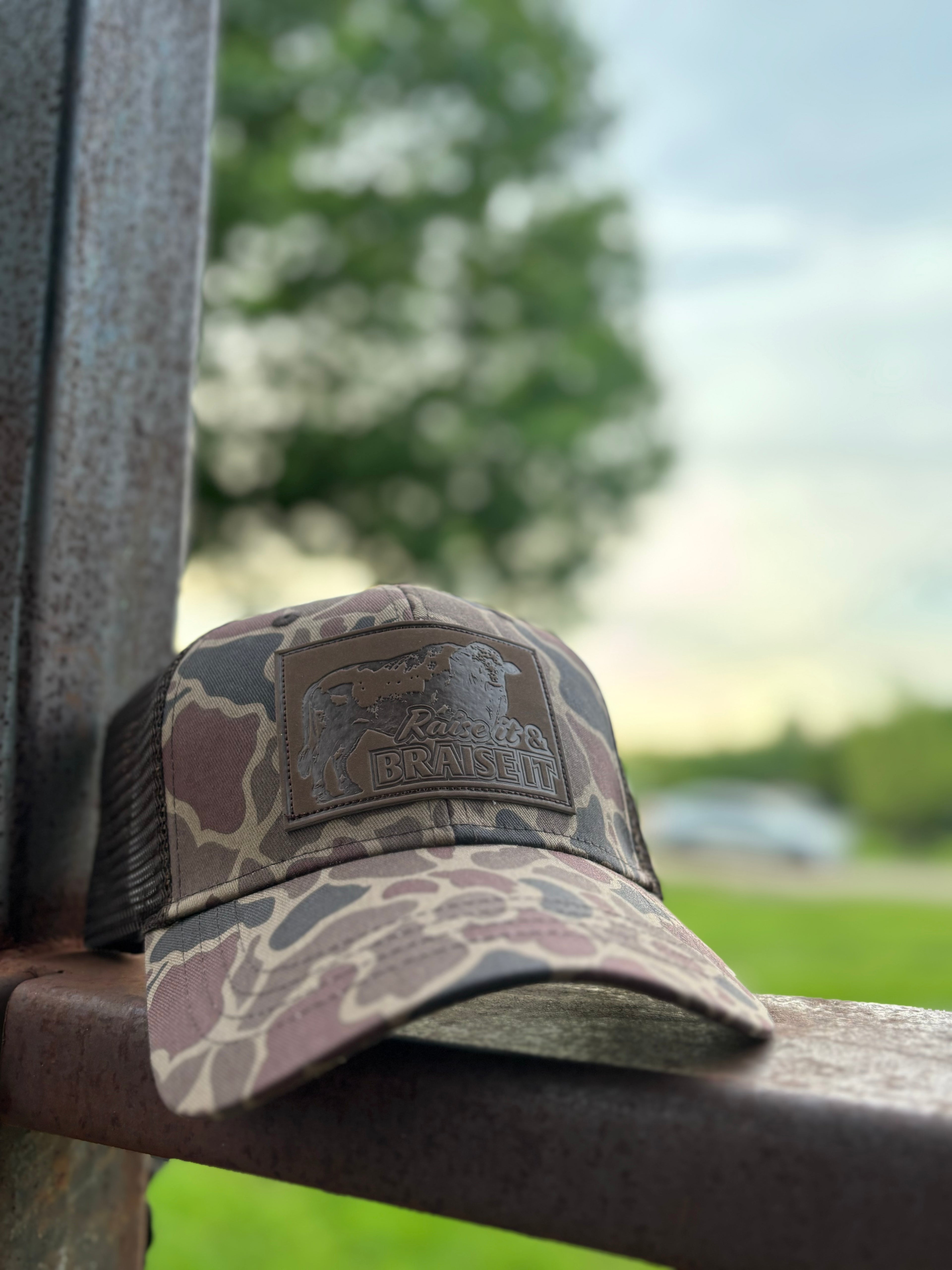 “Raise it & Braise it” Men’s Caps