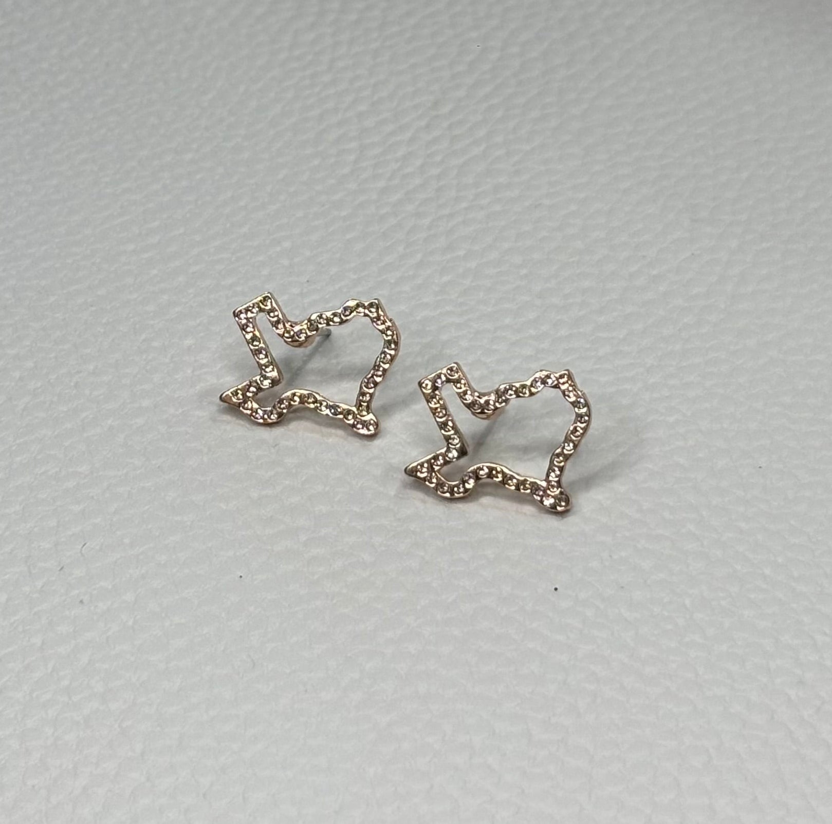 Gold Texas earrings