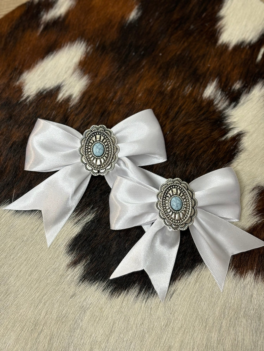 Small kid’s Pigtails Western Bows