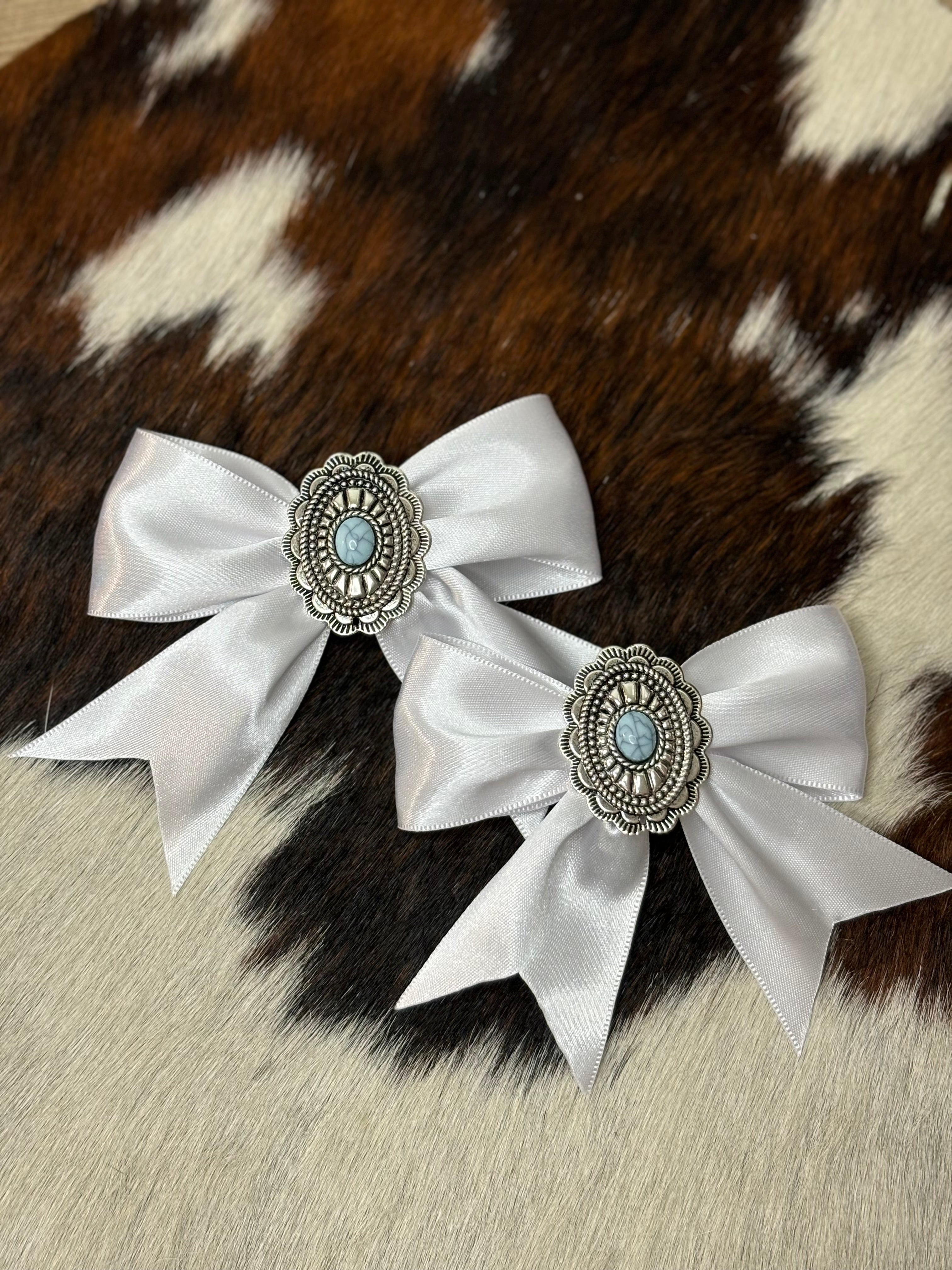 Small kid’s Pigtails Western Bows
