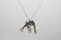 Saddle, silver necklace ￼