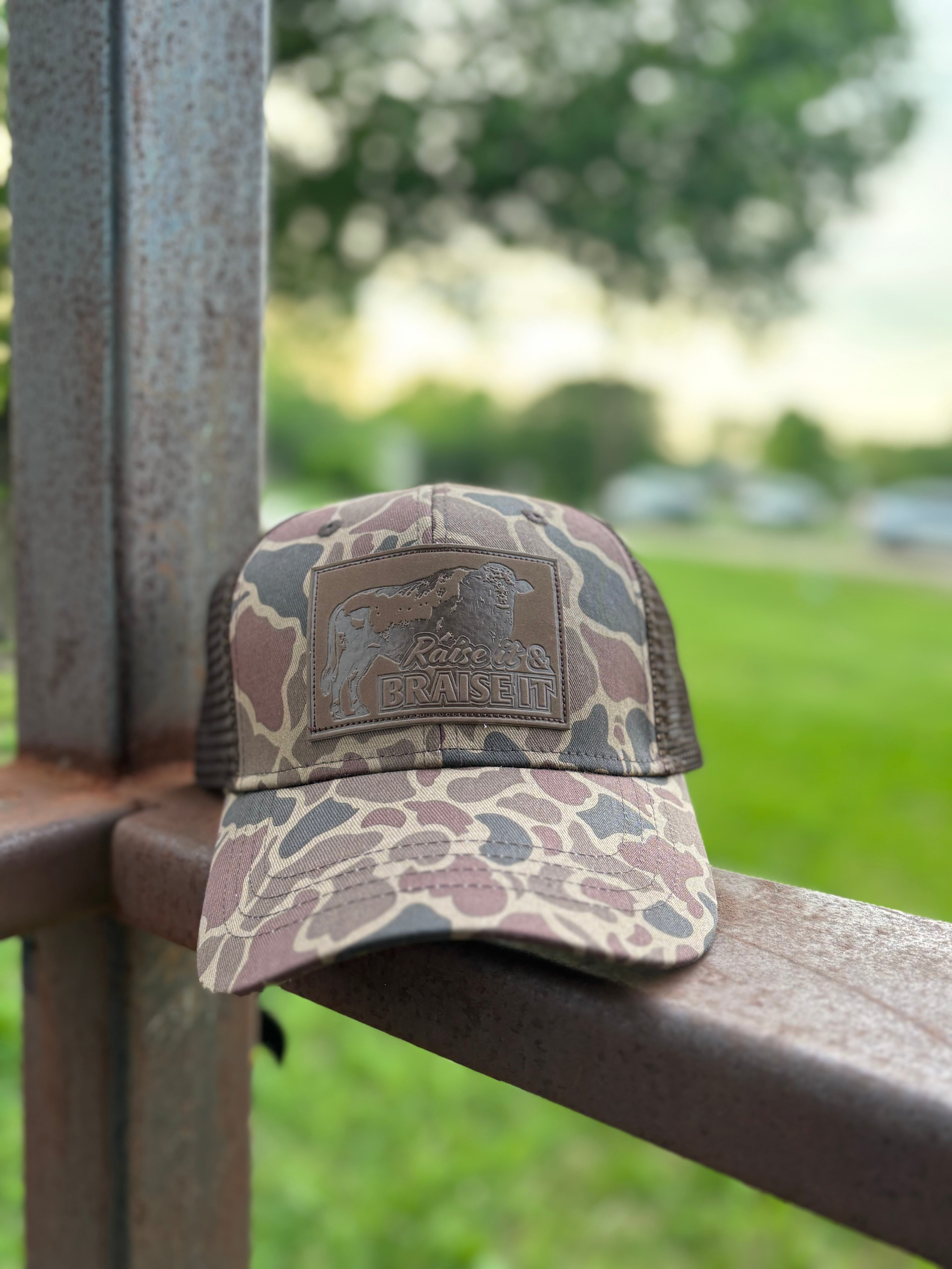 “Raise it & Braise it” Men’s Caps
