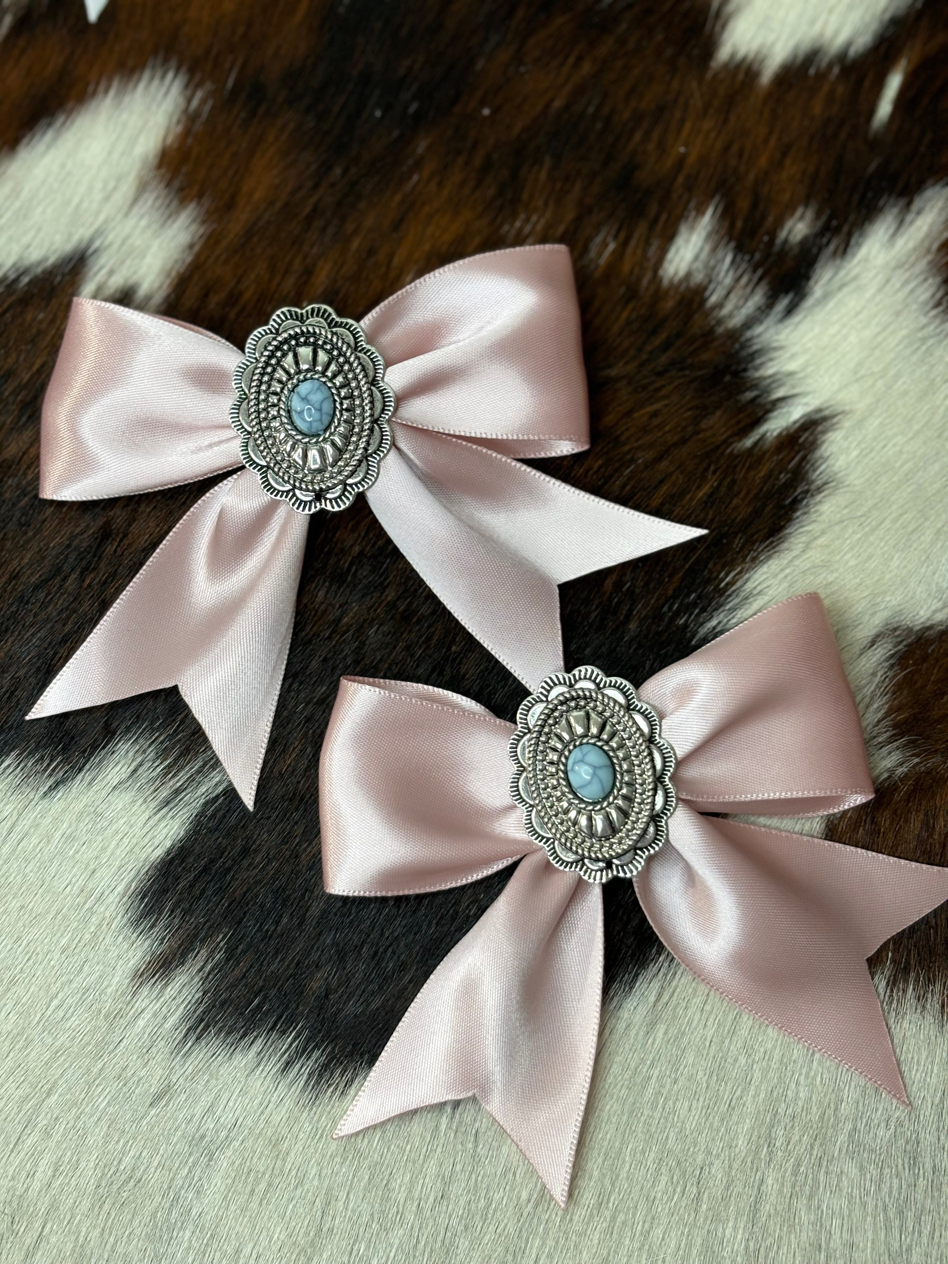 Small kid’s Pigtails Western Bows